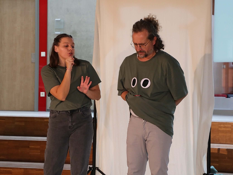 Theaterstück, Wer wenn nicht wir, Gutenbergschule Rehau, 2024, Umweltbildung, Umwelterziehung, Schule
