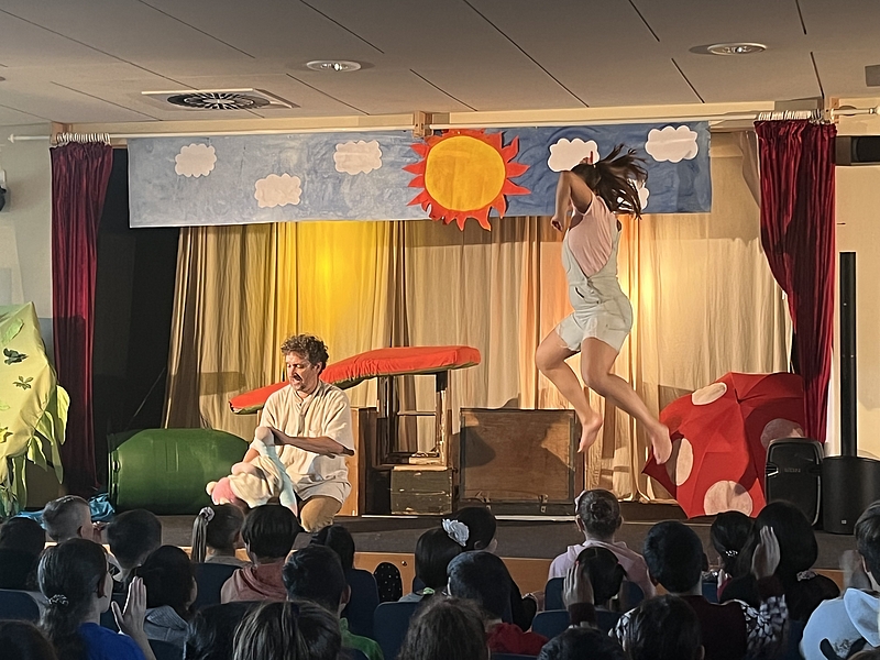 Sophienschule Theateraufführung an Sophienschule