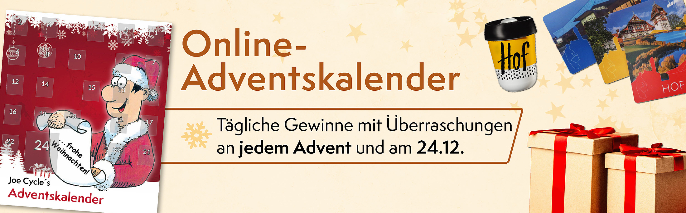 Online-Adventskalender 2025 Banner