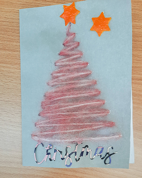 Weihnachtsbasteln 2025 in der Otto Knopf Grundschule in Helmbrechts