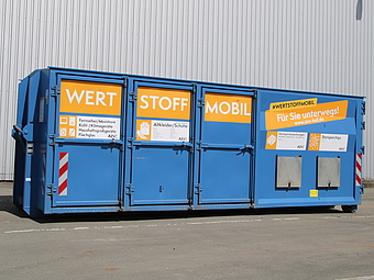Wertstoffmobil am ASZ Silberberg