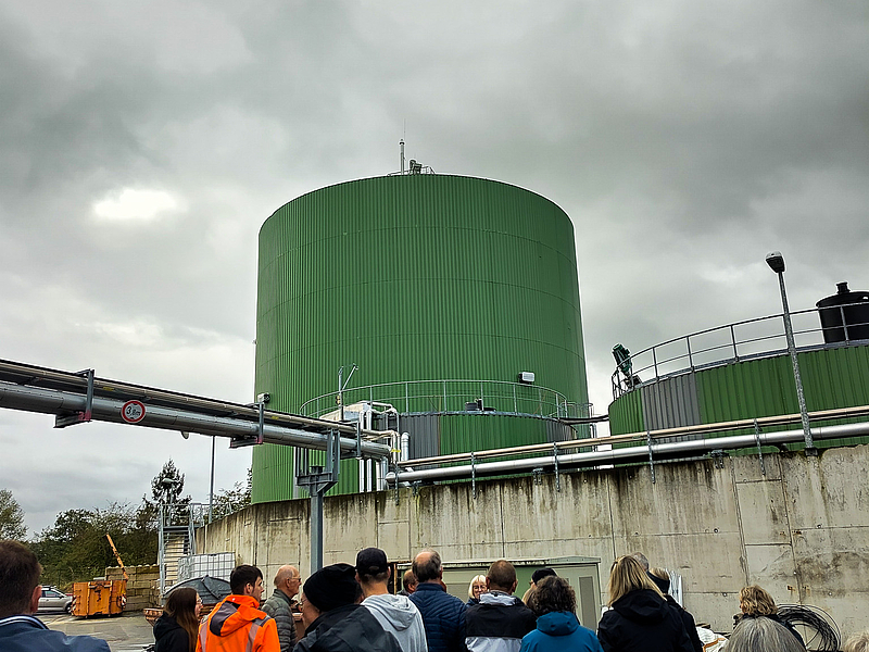 Besichtigung Bioabfallvergärungsanlage RSB 2024