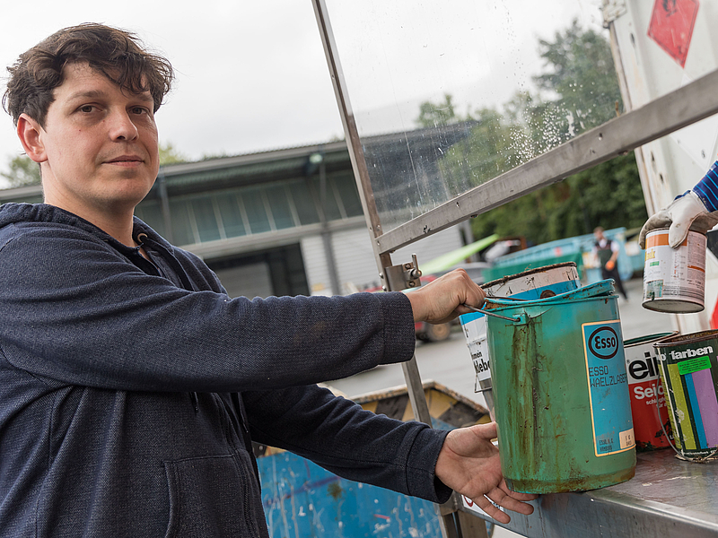 Problemmüll, Azv Hof