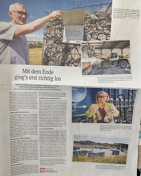 Frankenpost Deponie Silberberg