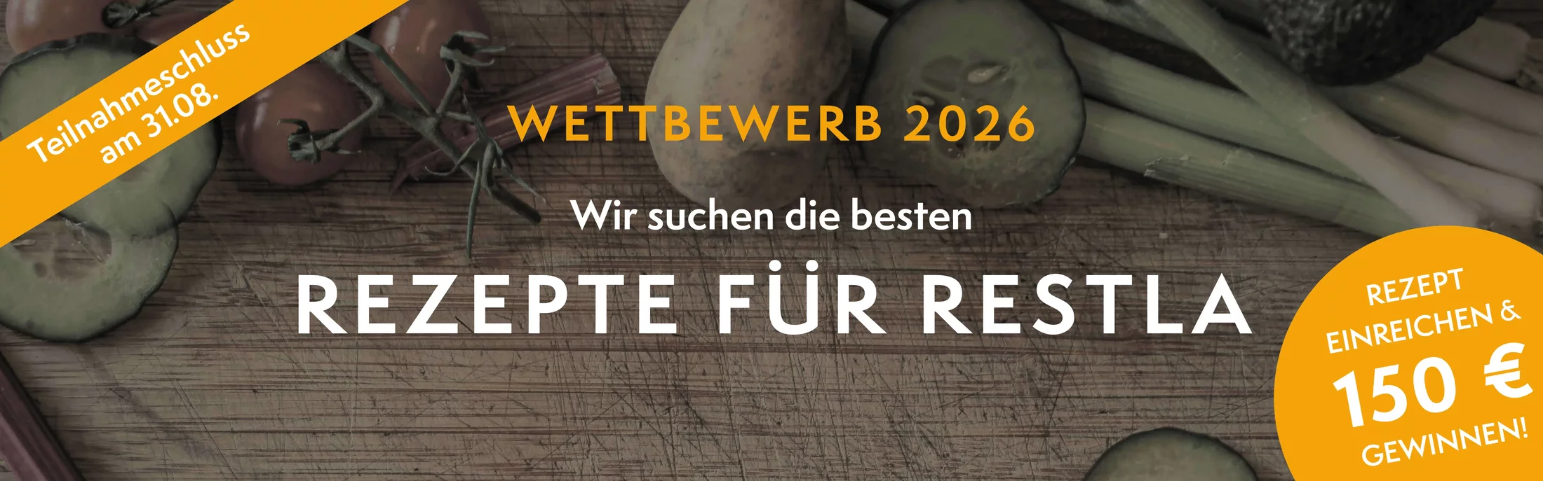 Wettbewerb "Rezepte für Restla"