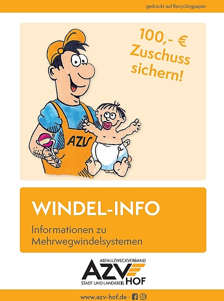 Info-Flyer zum Mehrwegwindelsystem