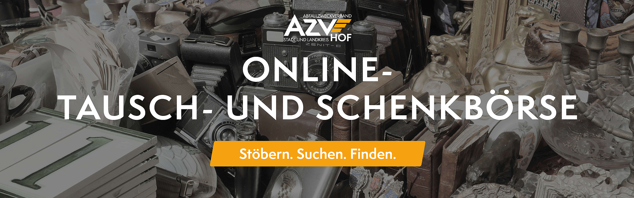 Banner für die Online-Tauschbörse