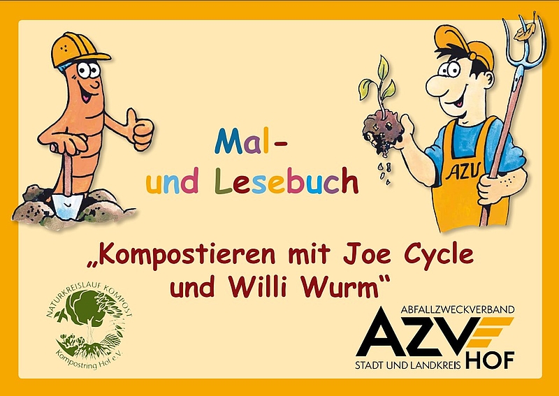 Azv Mal-und Lesebuch "Kompostieren mit Joe Cycle"