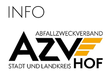 AZV Logo mit der Aufschrift "Info"
