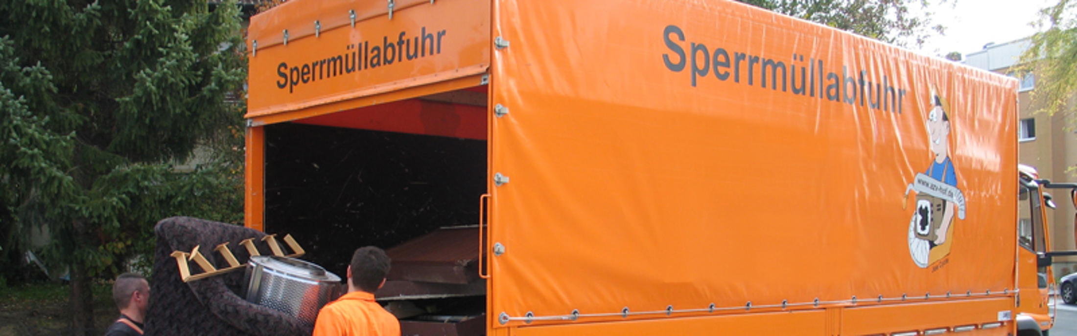 Sperrmüllabfuhr in der Stadt Hof