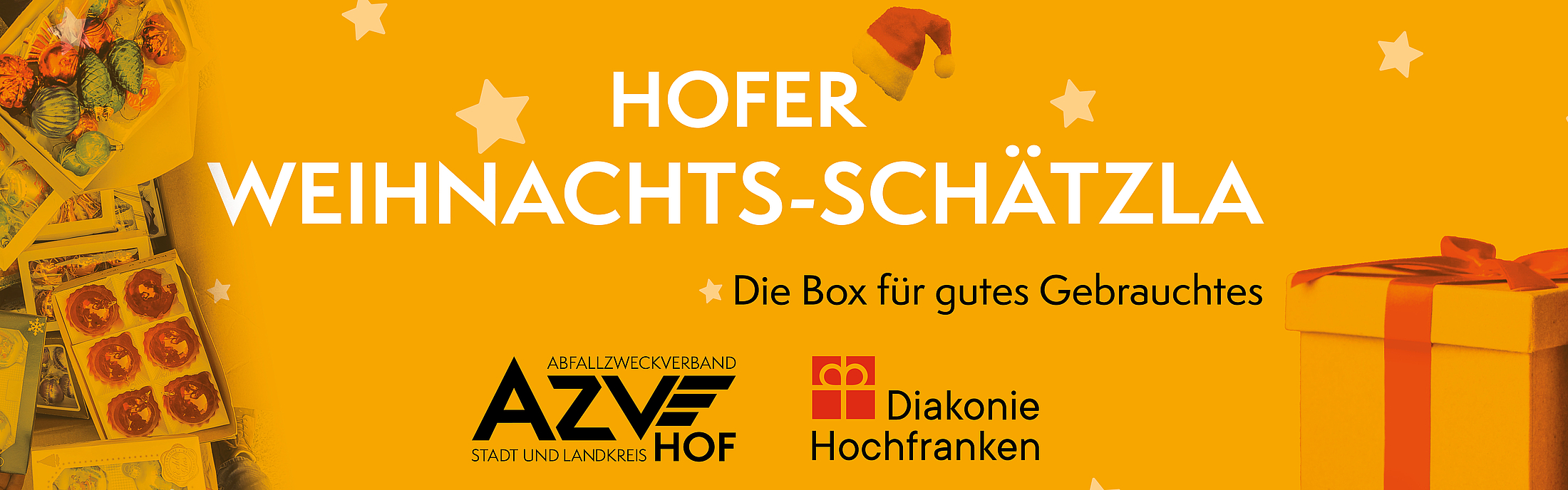 Hofer Weihnachts-Schätzla, Sammelaktion im Hofer Land