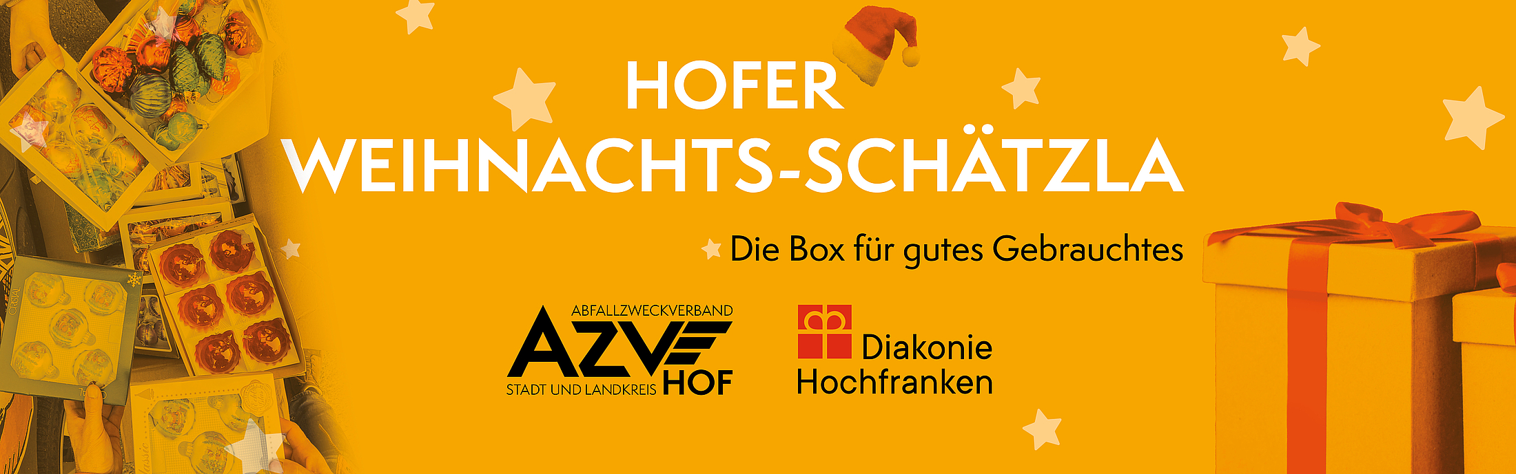 Hofer Weihnachts-Schätzla, Sammelaktion im Hofer Land