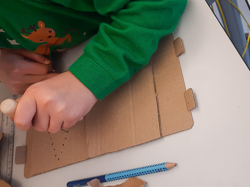 Weihnachtsbasteln 2025 in der Grundschule Konradsreuth