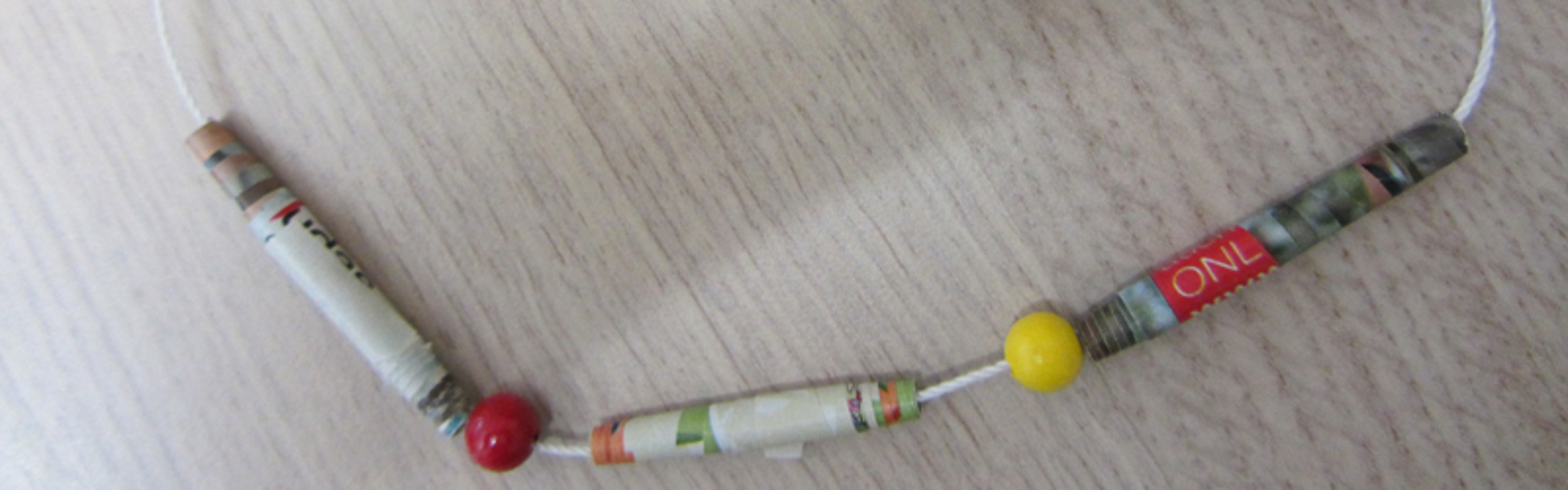 Recycling-Kette: Schritt 5 - fertige Kette