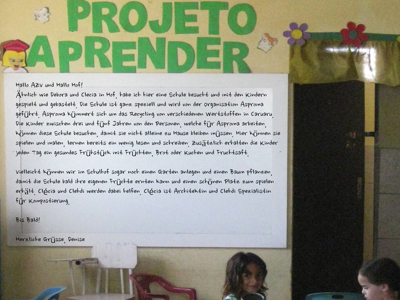 Besuch im Kindergarten von Asproma 2012