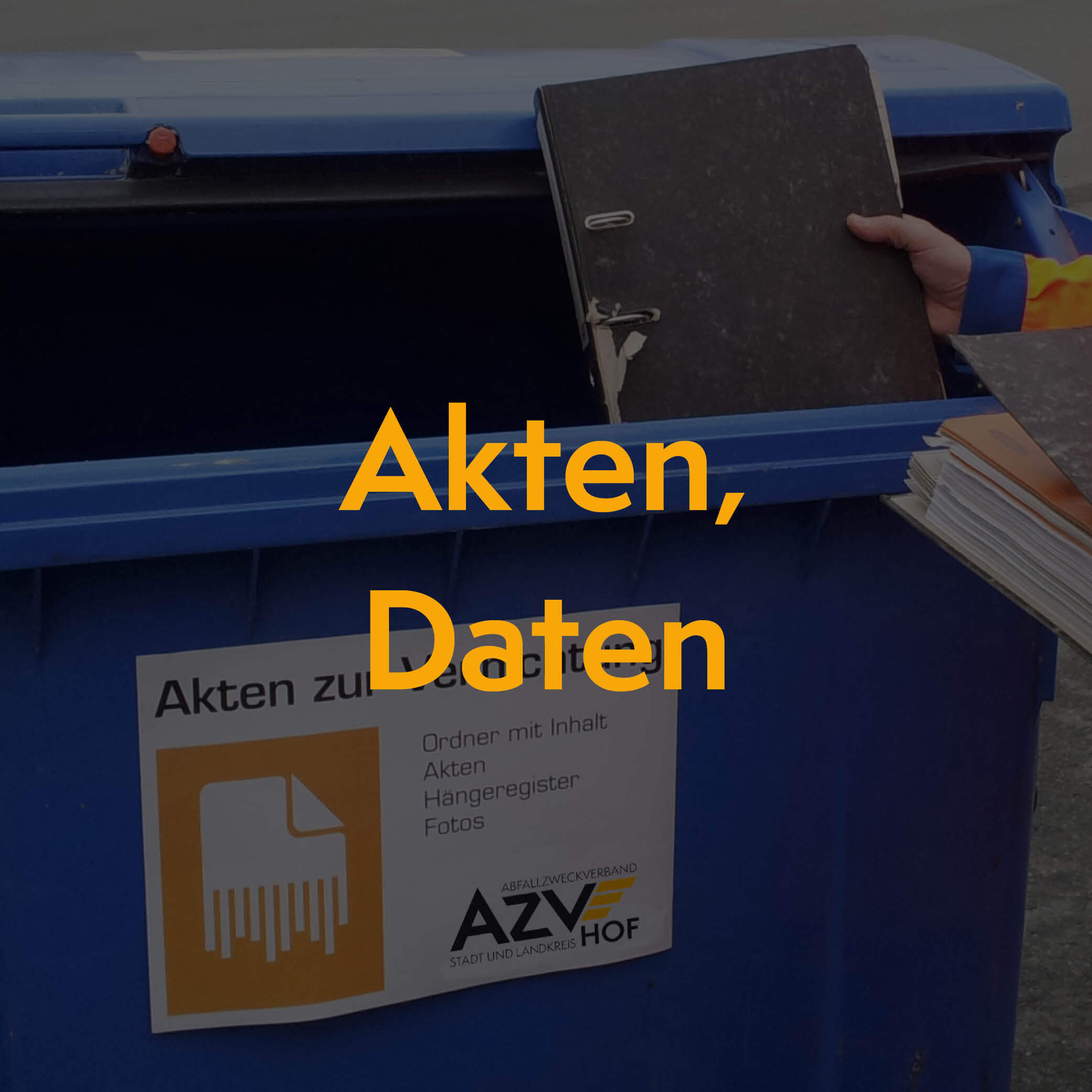 Thumbnail Akten, Daten