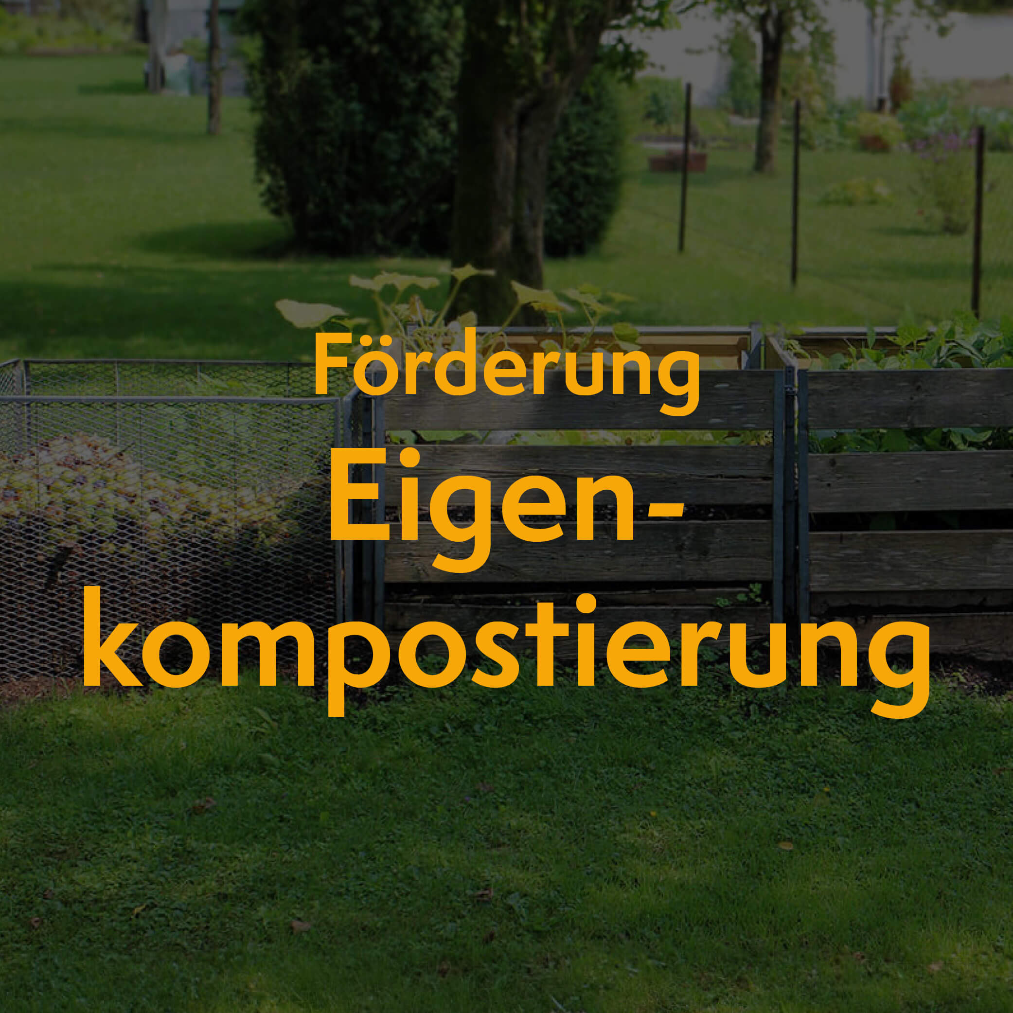 Thumbnail: Förderung Eigenkompostierung