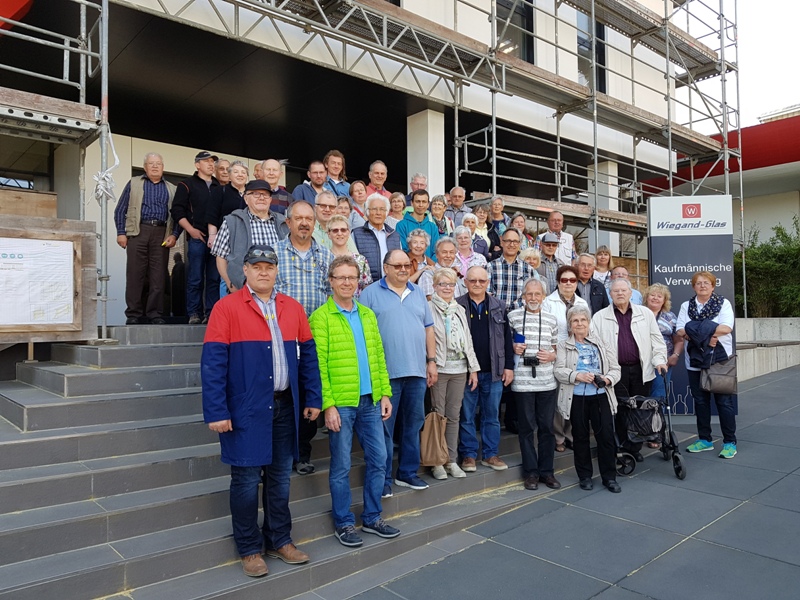 Besichtigung Wiegand Glas Steinbach a.Wald