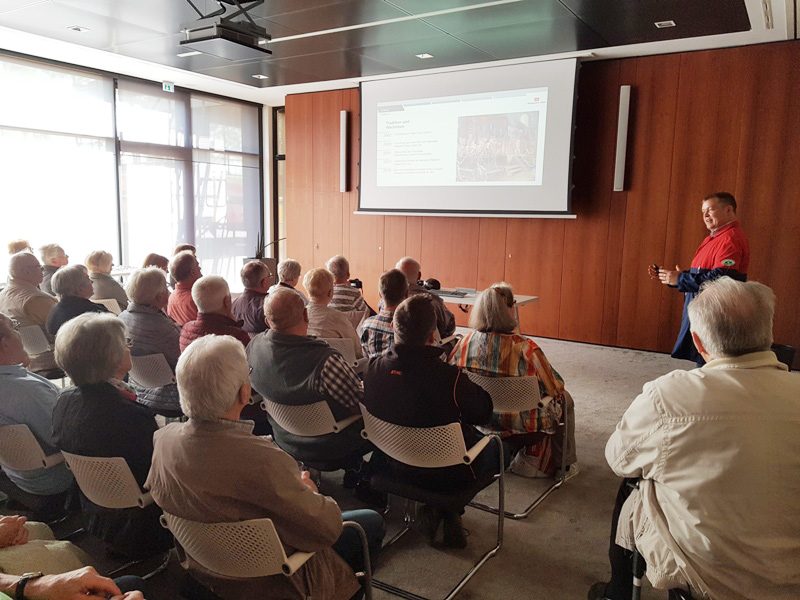 Besichtigung Wiegand Glas Steinbach a.Wald